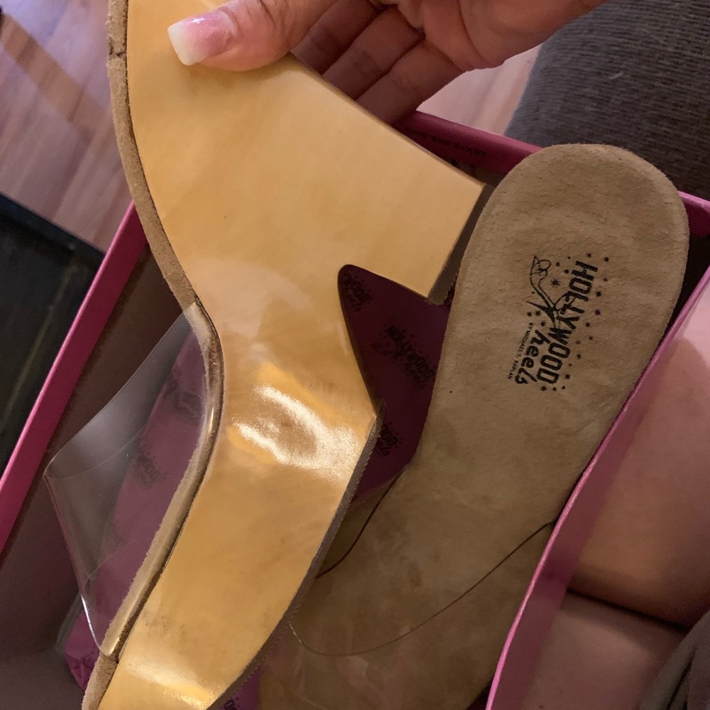 Hollywood heels platform wedge